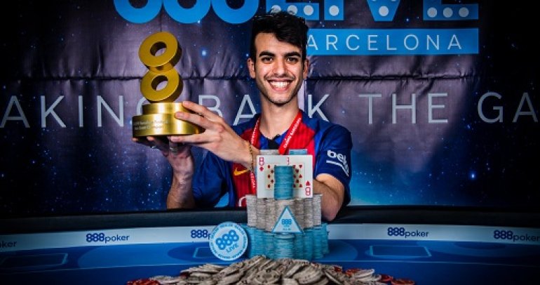 Luigi Shehadeh Wins 2017 888Live Barcelona ME